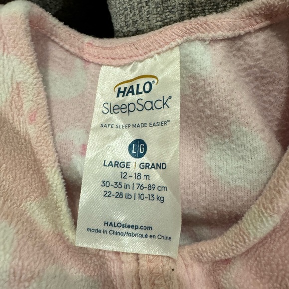 Bundle of 6 sleep sacks - Halo sleep sack - nested bean - Velcro swaddle - Picture 8 of 8